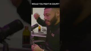 WOULD YOU FIGHT IN COURT ? #shorts