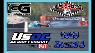 Kicking off the 2025 season with #formuladrift Pro-am at @LeadFootCity. Awesome #drift battles!