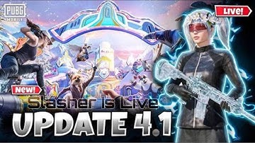 CONQUEROR RANK PUSH GAMEPLAY 4.1 Update🔥BGMI LIVE | SlasherIsLive