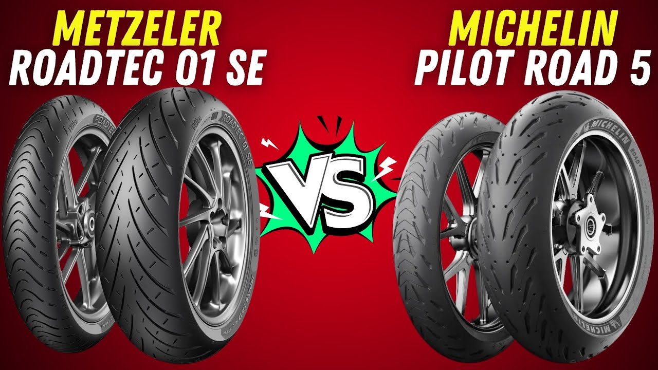 Continental Road Attack 3 Vs Metzeler Roadtec 01 Metzeler Roadtec 01 SE vs Michelin Pilot Road 5 - YouTube