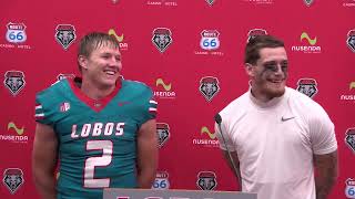 Lobo Football vs. NDSU Postgame: Swaim, Brawley, Sibley (10/24/26)
