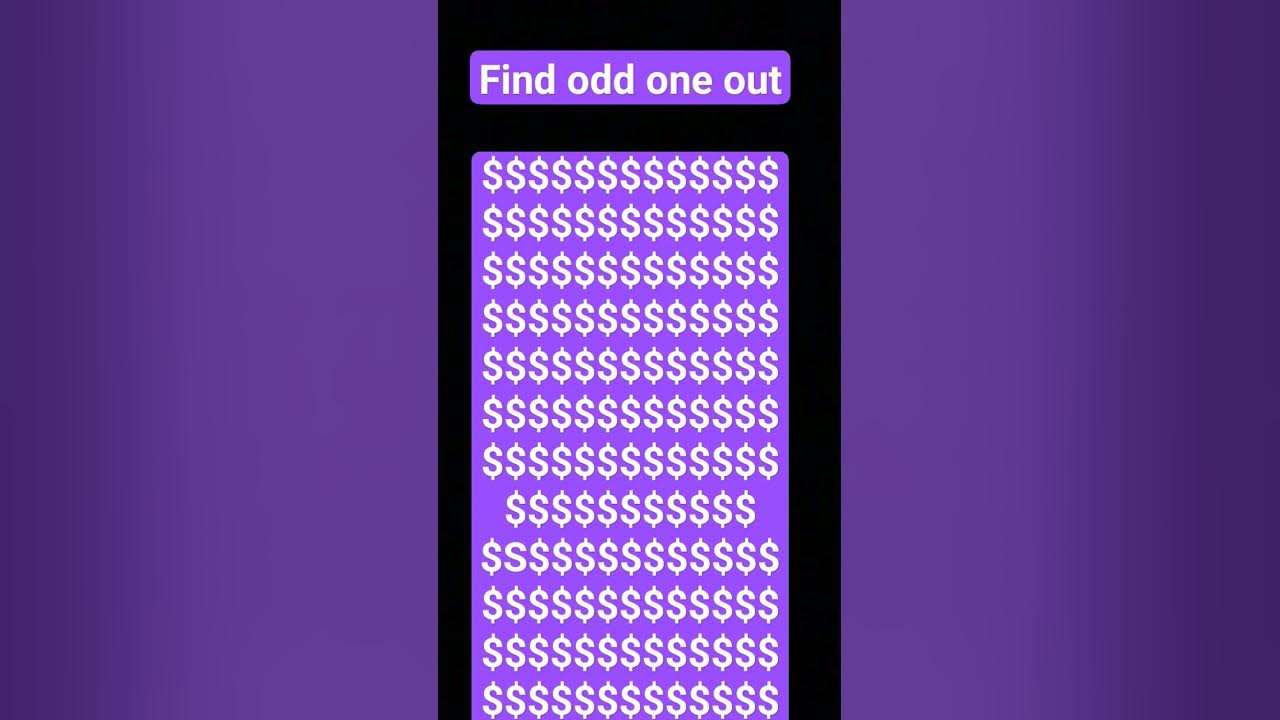 Find Odd One Out viral trending YouTube find-odd-one-out-viral-trending-youtube