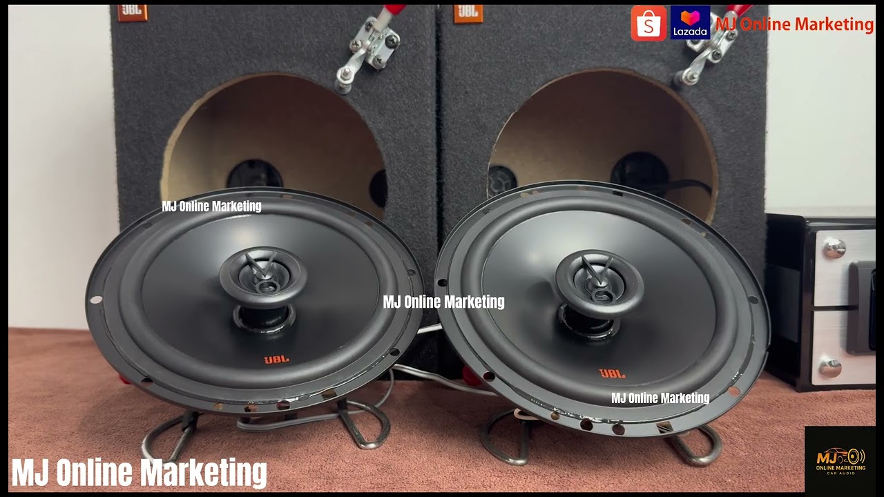 JBL Stage 2 624 6.5inch 2way Coaxial Car Speaker Bass Testing+