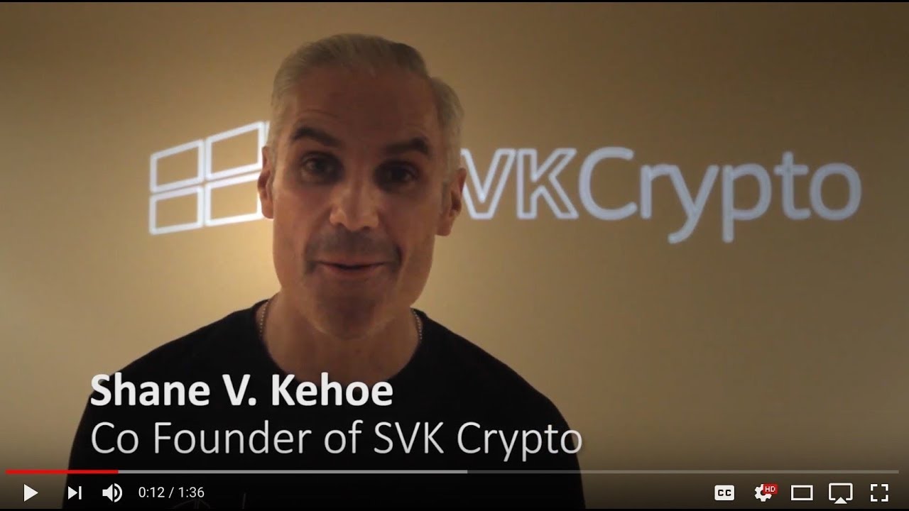 GUEST SPEAKER SHANE KEHOE THE CO-FOUNDER OF SVK CRYPTO!