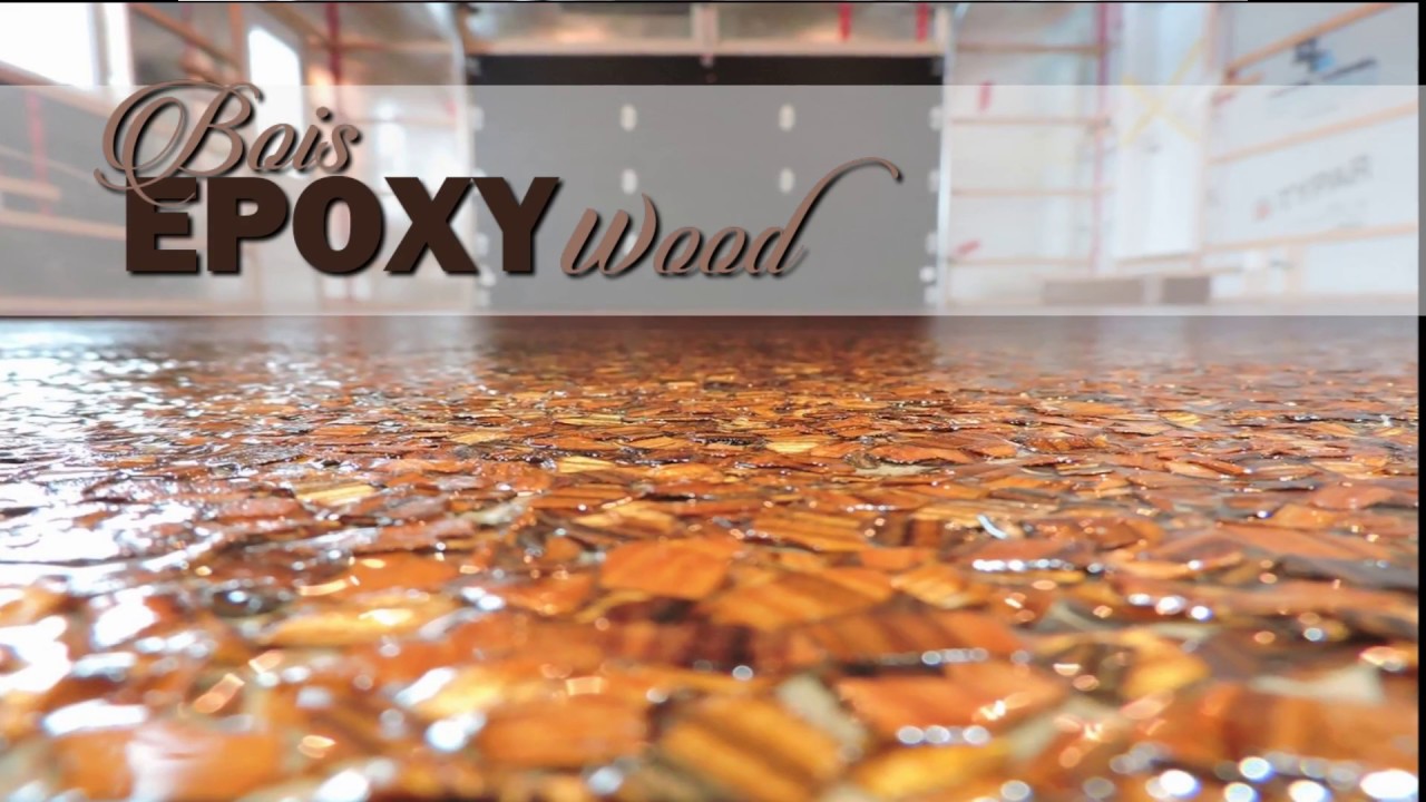 Boisepoxywood Revetement Epoxy Avec Flocons De Bois