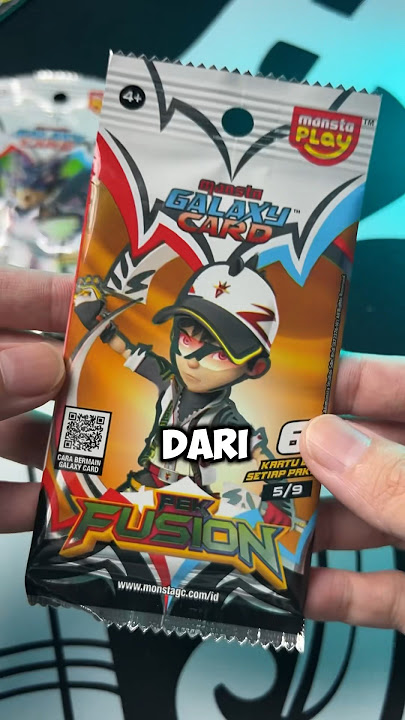 BUKA KARTU BOBOIBOY PEK FUSION 5/9