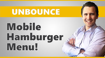 Unbounce: How to Add a Mobile Hamburger Navigation Menu