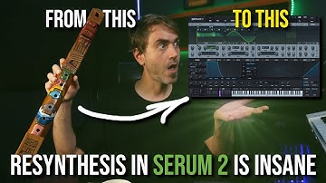Realistic Instrument Resynthesis with Serum 2 Spectral Oscillator