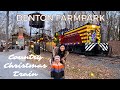 Denton farmpark country christmas train  denton nc