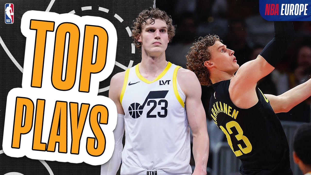 UNREAL from Lauri Markkanen ⚡️💪 Best plays for the Utah Jazz!