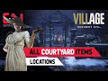 Resident Evil Village All Courtyard Items &amp; Treasure Locations - Clear Courtyard