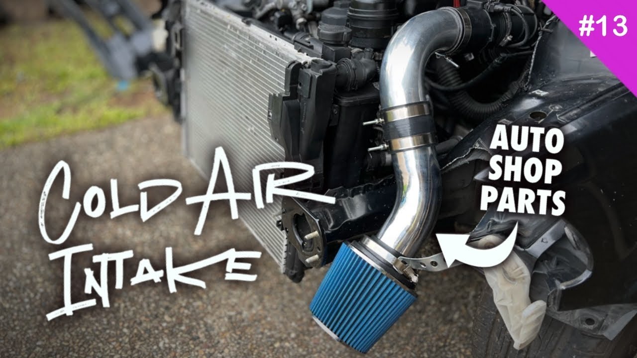 Ep13 - DIY Cold air intake. 323i E46 Drift Build - YouTube