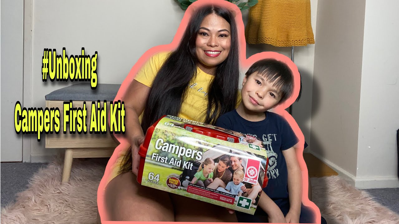 St. John Campers First Aid Kit Unboxing Just Annadel YouTube