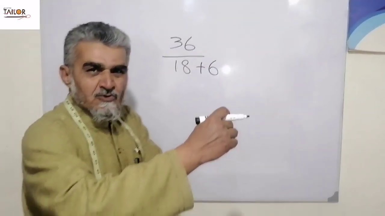 Gents Qamez Cutting According To Scale Theory || By Master Tailor ||