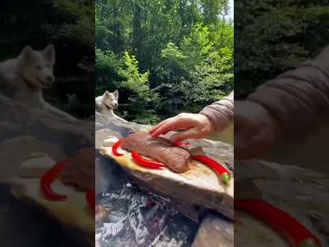 Doğal Taş Ocakta Bonfile 🥩 / tenderloin in natural stone quarry