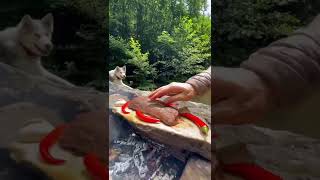 Doğal Taş Ocakta Bonfile 🥩 / tenderloin in natural stone quarry