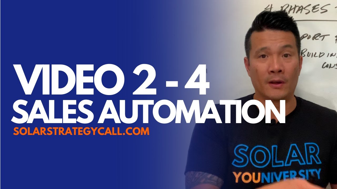 Video 2 of 4: How to automate your sales process - YouTube