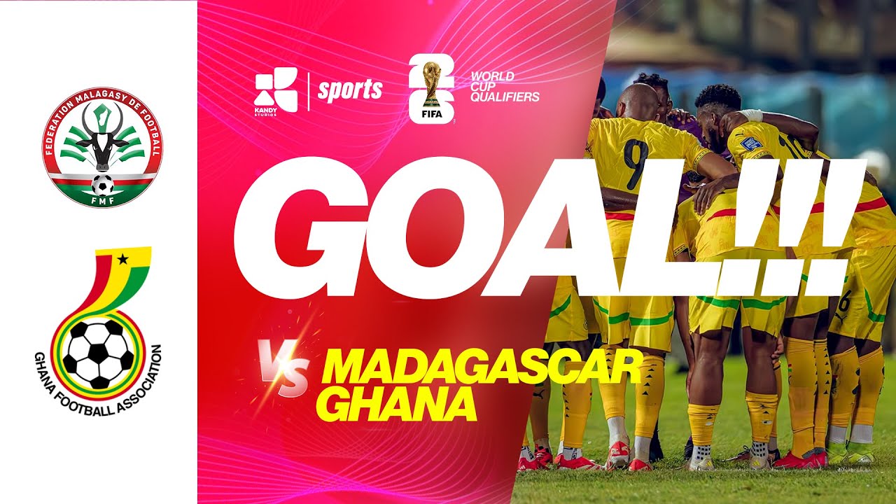 Thomas Partey scores | GHANA VS MADAGASCAR