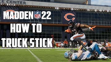 HOW TO RUN IN MADDEN 22 - BEST WAY TO TRUCK STICK - MADDEN 22 STICK TUTORIAL🎮🔥