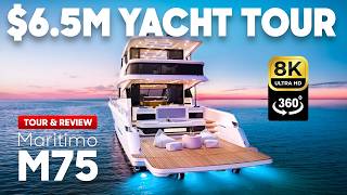 Maritimo M75 Full 360° Yacht Tour & Review