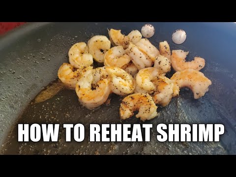 How to reheat shrimp in pan on stove
