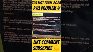 tcs nqt exam 2025 #coding #tcscareers #chatgpt #tcsjobs #deepseek #tcsnqt