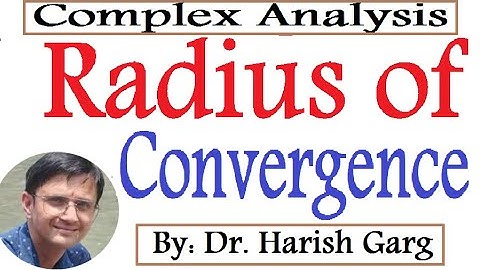 Radius of Convergence | Power Series | CSIR NET & GATE