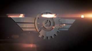 Transforming 3D logo intro