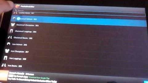 How to get chain armour and other things in mcpe