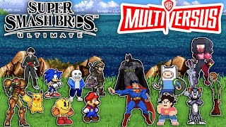 Smash Ultimate VS MultiVersus! (Smash Bros vs MultiVersus Animation)