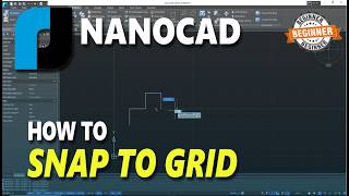 Как привязаться к сетке в NanoCAD