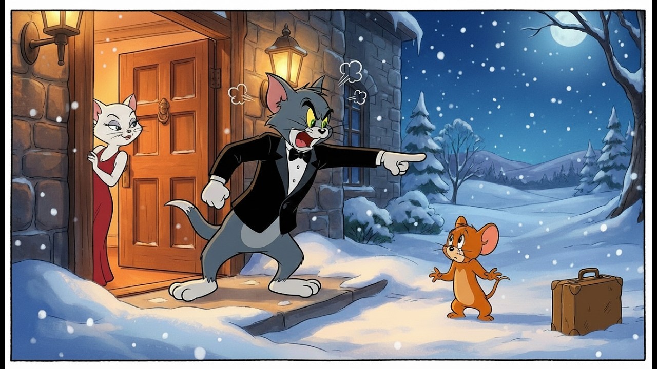 💔 Tom and His Pregnant Wife Told Jerry to Leave Home… What Happens Next? 😱 | Fan-Made Tom & Jerry