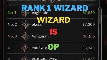 THIS IS WHY WIZARD IS THE BEST CLASS IN DARK AND DARKER | Rank 1 Wizard | Spacing Guide