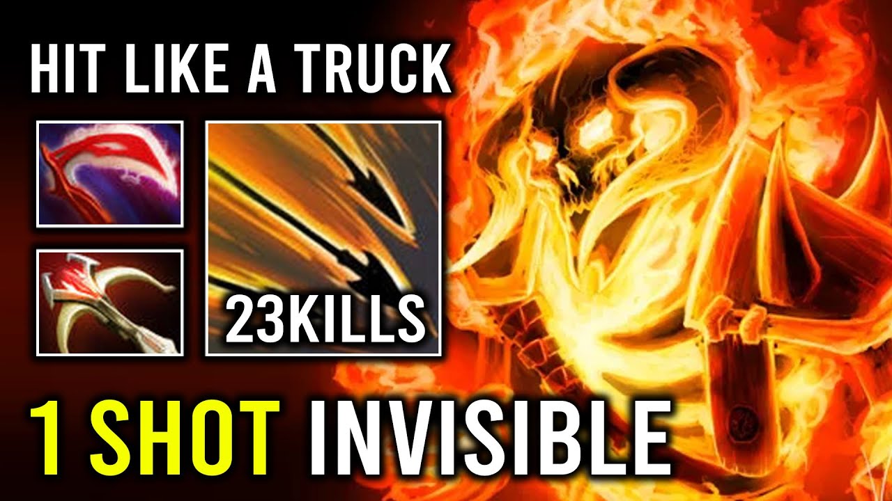 WTF 1 Shot Invisible Ganker Unlimited Raining Arrow Max Desolator Clinkz Dota 2
