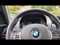 Is your car&#39;s steering wheel too heavy? Put air on the tires. How to make on a BMW 1 Series G2