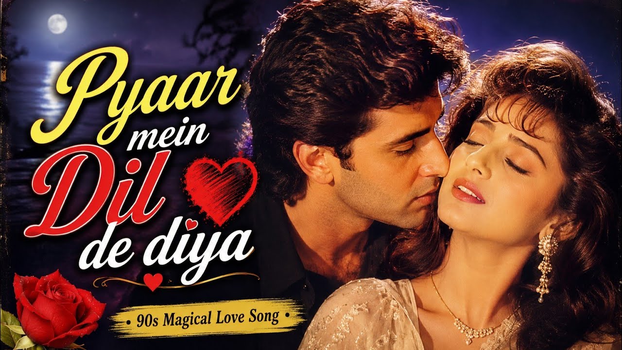 🎧 Pyaar Mein -- Dil De Diya 🎶|♥️ 90s Magical Romantic Song | Old Bollywood #retro #song #90s 