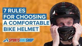 Seven rules for choosing a comfortable bike helmet - Sportsbikeshop