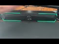 Tylubio Computer Speakers for Pc Desktop with Clear Sound, Flowing LED PC Speaker for Computer