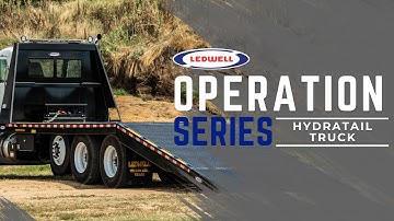 Ledwell Operational Series | HydraTail Truck