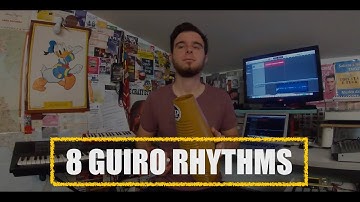 8 Guiro Rhythms - How to play
