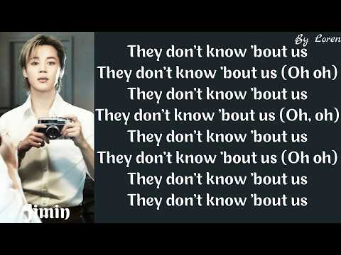 BTS (방탄소년단) - they don't know 'bout us (Lyrics Rom/Eng)