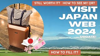 (ENG) Filling Visit Japan Web! 🌏🇯🇵 2024 update!