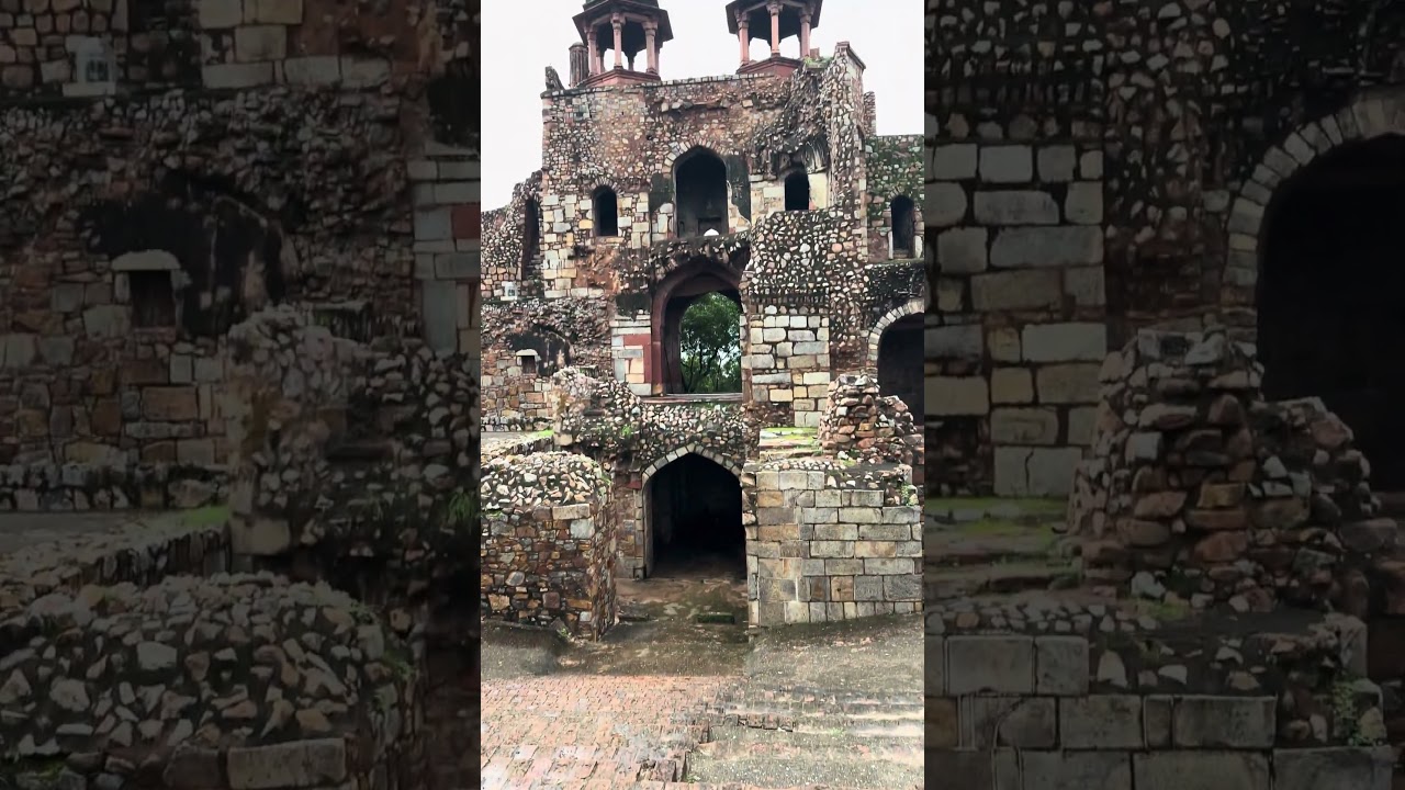 PURANA QILA DELHI! OLD FORT DELHI