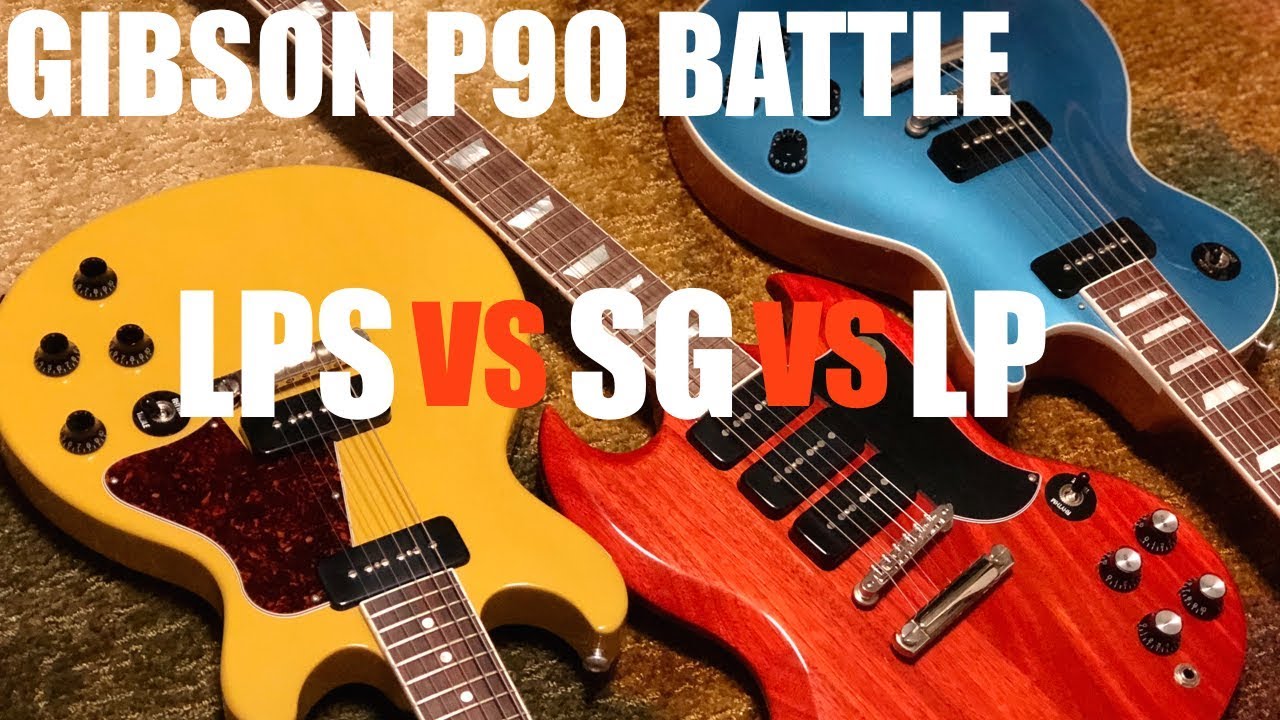 Gibson 2018 P90 Battle Les Paul Special Vs Sg Vs Les Paul Classic