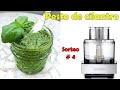 Como hacer un  pesto de cilantro