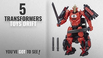 Top 10 Transformers Toys Drift [2018]: Transformers The Last Knight Movie Deluxe Premier Edition