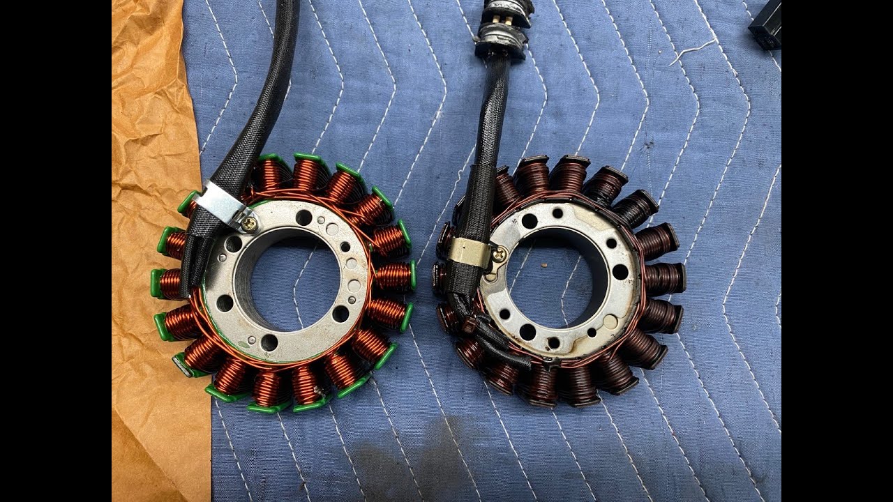 yamaha road star stator location