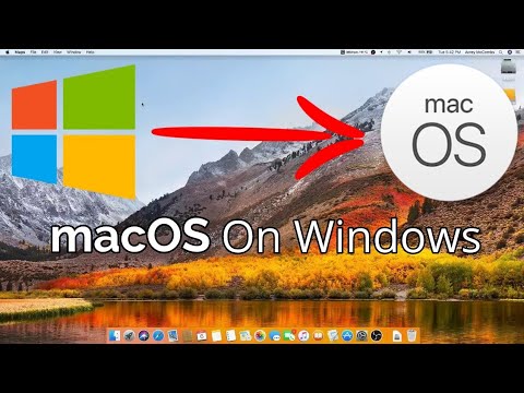 How To Install Mac OS High Sierra On Windows PC - YouTube