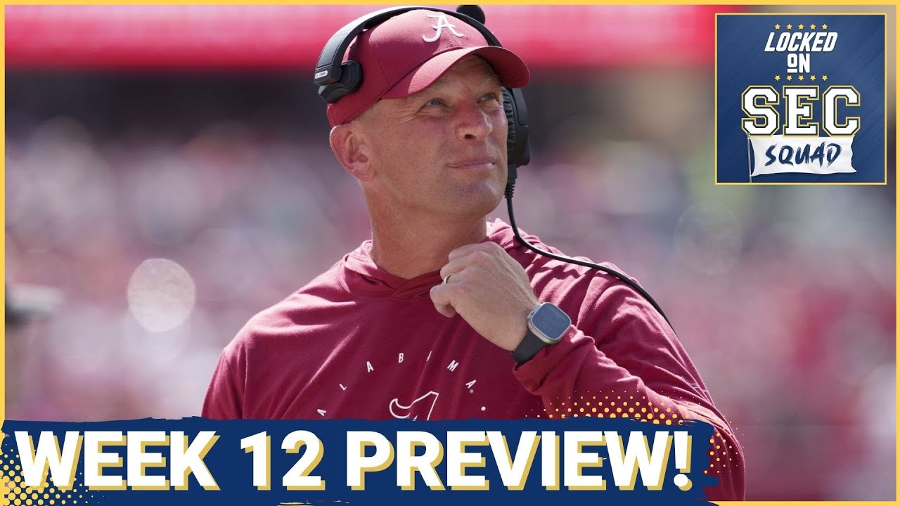 SEC SQUAD - Predicting Week Twelve for the SEC