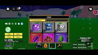 Blox fruits rate my inventory pt2